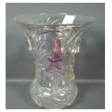 Phoenix Crystal Stain Bluebell Vase