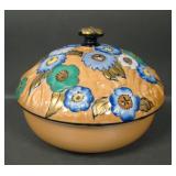 Noritake Lusterware Floral Deco Covered Box