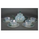 Fry Fovel Jade Green Tea Set