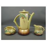 Roseville Pottery Wincraft Coffee Set