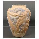 Consolidated Tri Color Satin Finish Pan Vase