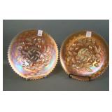 Two N'Wood Marigold Strawberry 9' Plates