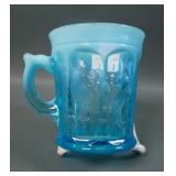 N'Wood Blue Opal Singing Birds Mug