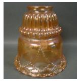 Maker? Marigold Paneled Swag & Beads Lamp Shade