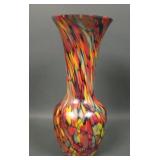 Dave Fetty Mosaic Art Glass Vase