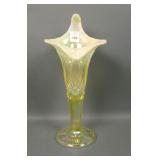 Mosser Vaseline Opal Diamond & Zipper JIP Vase
