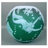 Kalsey /Bonkamp "Mermaina" Sand Carved Vase
