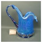 Fenton Iridised Perriwinke Blue Opal G&C Whimsy