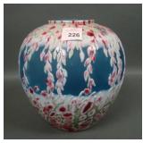 Fenton-Kelsey Murphy "Giverny" Bulbous Vase