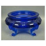 Fenton Cobalt Blue Five Ftd Oriental Base