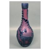Kelsey- Bomkamp "Forest Find" Sand Carved Vase