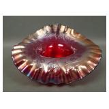 Fenton Red Blackberry Spray JIP Crimped Hat