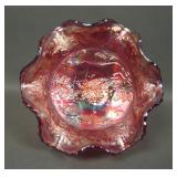 Fenton Red Panther Ruffled Ftd Sauce