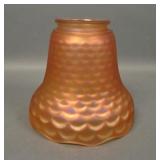 Imperial Marigold Coral Shell Lamp Shade