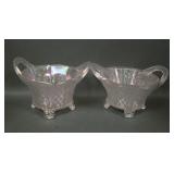 Two N"Wood White 8 Sided Bushel Baskets