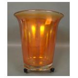 Fenton # 624 Grecian Gold Flip Vase