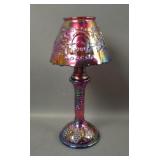 Fenton HOACGA Red G&C Goodluck Candle Lamp
