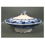 Johnson Bros. Flow Blue Astoria Covered Vegetable