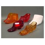 Five Fenton Daisy & Button Slipper/ Shoes