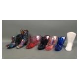 Lot of Seven Fenton Slipper/ Shoes