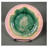 Etruscan Majolica Begonia Plate