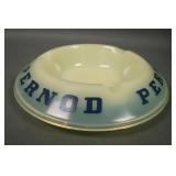 French Opalex Vaseline Opal Pernod Ashtray