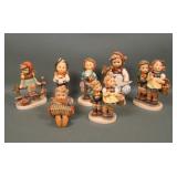 Lot of Seven Goebel Hummel Figurines