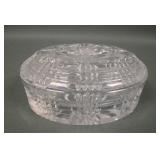 Waterford Crystal Oblong Covered Trinket Box