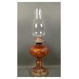 Vintage Imperial Marigold Zipper Loop Lamp
