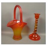 Two Piece Tiffin Glass Lot