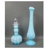 Two Fenton Glass Items