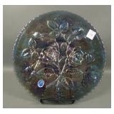 Imperial IG Smoke Luster Rose Chop Plate