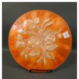 Imperial IG Marigold on MG Lustre Rose Chop Plate