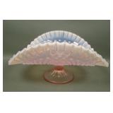 Fenton Blush Pink Opal Hobnail Banana Stand