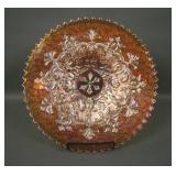 Dugan Marigold Garden Path Variant Chop Plate
