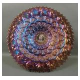 Beautiful Dugan Amethyst Persian Garden Chop Plate