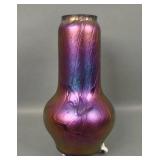 Kralik Bohemian Amethyst Art Glass Vase