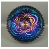 Imoerial Elec. Purole Scroll Embosssed ICS Bowl