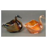 Two Dugan Pastel master Swan Novelties.