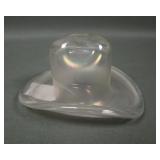 Maker? Frosty White Cowboy Hat Novelty