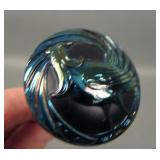 Top of the Morning Carnival Glass Hatpin