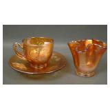 Three Fenton Marigold Kittern Items