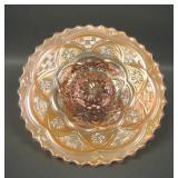 Dugan Peach Opal Persian Graden 6 1/2" Plate