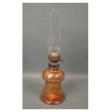 Maker? Marigold Swirl Miniature Oil Lamp