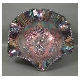 Imperial Red Luster Rose Ftd Ruffled Fruit Bowl