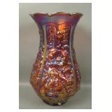FANTASTIC Imperial Dark Amber Poppy Show Vase