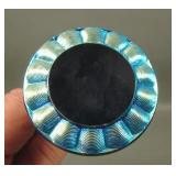 "Circle Delight" Iridised Hatpin