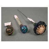 Lot of Three Vintage Hatpins