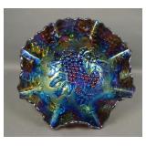 Electric Purple Imperial Grape Lg Ruffled Bowl