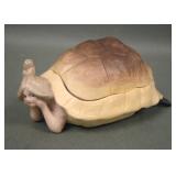 Schafer Vader Bisque Bathing Beauty Covered Tray